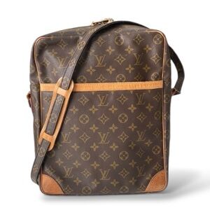 Louis Vuitton Monogram Danube GM Travel Unisex Crossbody Bag
